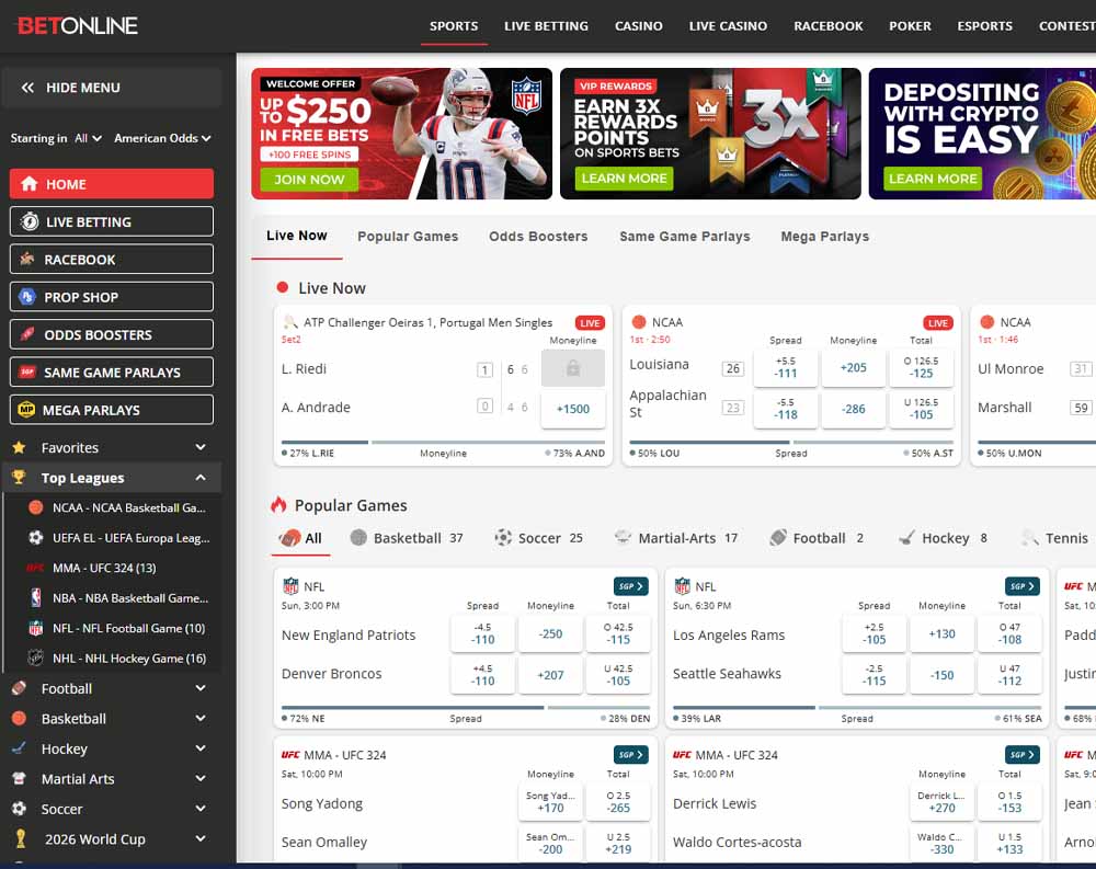 BetOnline Sportsbook