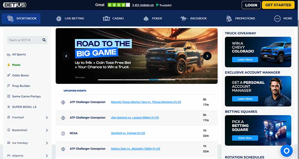 BetUS Sportsbook Review